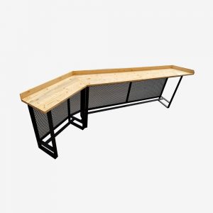 barra metal madera barra para restaurantes barra para bares barra para negocios