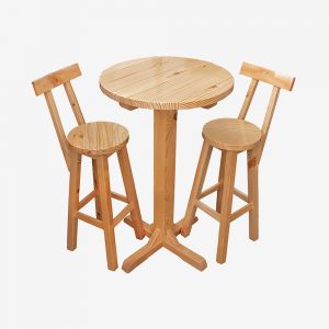 comedor sillas mesa pata de arbol madera para negocios restaurantes y bares