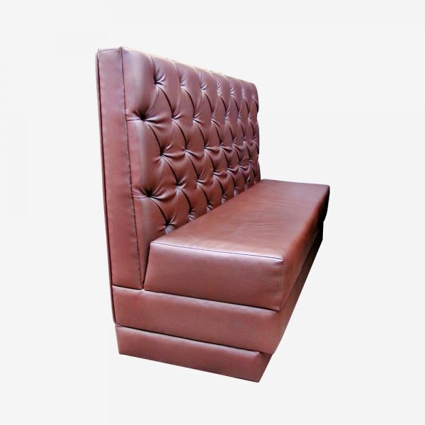silla sofa 2 puestos taoizada son brazos espaldar alto para restaurantes y bares