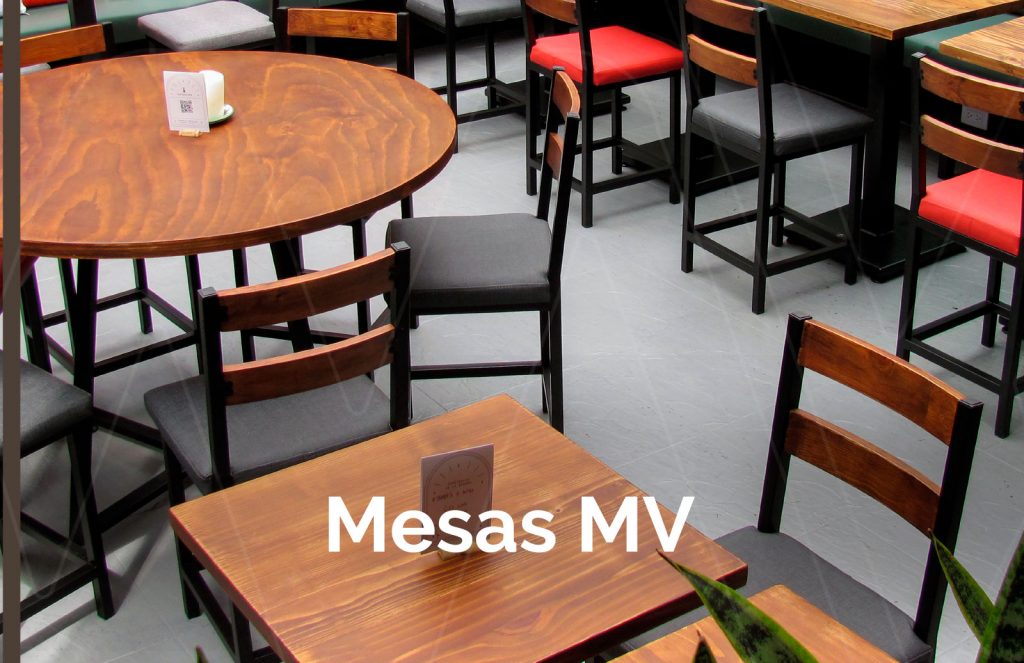 mesas metal madera muebles mv bogota mesa para negocios restaurantes bares hoteles oficinas